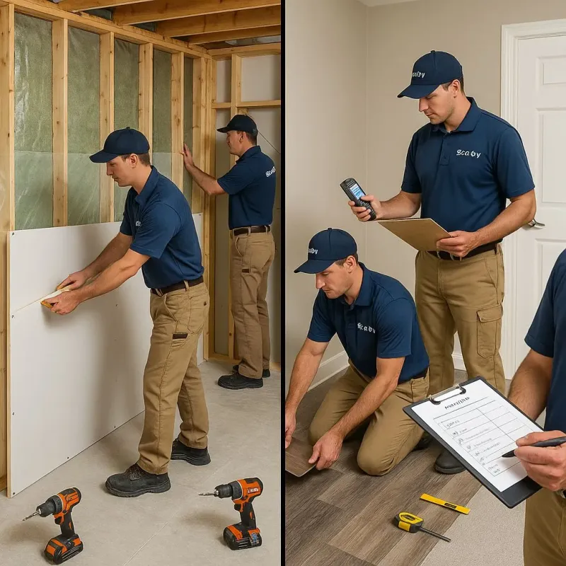 Repairs and Reconstruction process in Bladen County, NC
